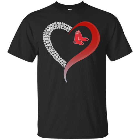 Boston Red Sox T Shirts Hoodie Love Heart