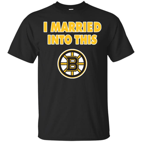 Boston Bruins T Shirt I Married Into This T Shirts Hoodie