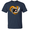 Philadelphia Flyers T Shirt Hoodie Color Water Heart