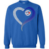 Toronto Blue Jays T Shirts Hoodie Love Heart