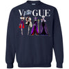 Vogue Disney Villains Navy Midshipmen T Shirts Hoodie