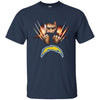 Wolverine Los Angeles Chargers T-Shirts Hoodie Ugly Christmas Sweater