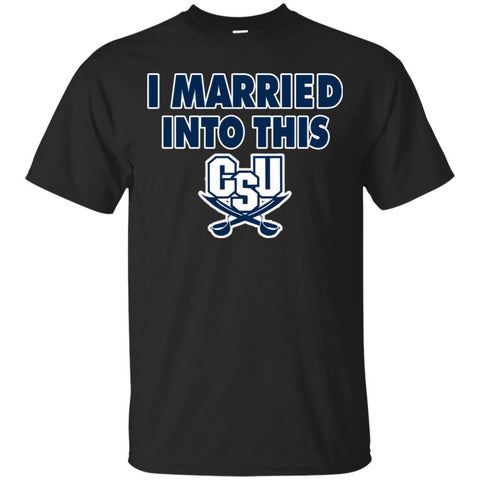 Charleston Southern Buccaneers T Shirts Hoodie I Married Into This