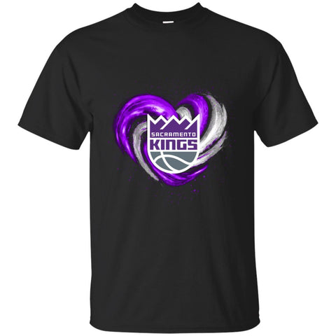 SACRAMENTO KINGS T Shirt Hoodie Color Water Heart