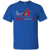 Nike Arizona Diamondbacks T Shirt Hoodie Just Do It