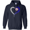 New York Yankees T Shirts Hoodie Love Heart