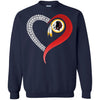 Washington Redskins T-Shirts Hoodie Ugly Christmas Sweater Heart
