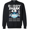 Daddy Shark Oakland Raiders T Shirt Hoodie Ugly Christmas Sweater Daddy Shark Doo Doo Doo