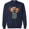 Wolverine Dartmouth Big Green T Shirt Hoodie Ugly Christmas Sweater