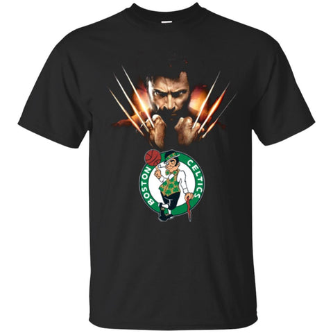 Wolverine BOSTON CELTICS T-Shirts Hoodie Ugly Christmas Sweater