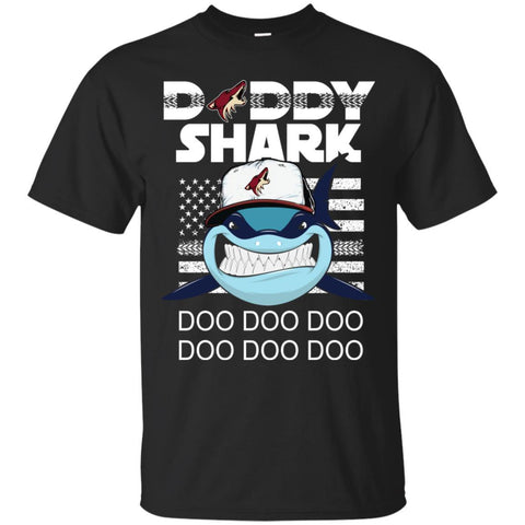 Daddy Shark Arizona Coyotes T Shirt Hoodie Ugly Christmas Sweater Daddy Shark Doo Doo Doo