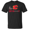 Nike Calgary Flames T Shirts Hoodie Just Do It