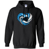 CAROLINA PANTHERS T Shirt Hoodie Color Water Heart