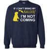 Bulldog T Shirts Hoodie  If I Can't Bring My Bulldog