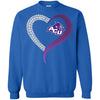 Abilene Christian Wildcats T Shirt Hoodie Ugly Christmas Sweater Love Heart