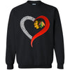 Chicago Blackhawks T-Shirts Hoodie Ugly Christmas Sweater Heart