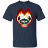 Soccer NEW YORK JETS T Shirts Hoodie Fire Heart