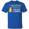 Bulldog T Shirts Hoodie  If I Can't Bring My Bulldog