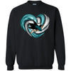 San Jose Sharks T Shirt Hoodie Color Water Heart