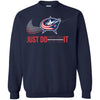 Nike Columbus Blue Jackets T Shirts Hoodie Just Do It