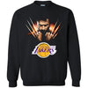 Wolverine LOS ANGELES LAKERS T-Shirts Hoodie Ugly Christmas Sweater