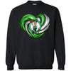 BOSTON CELTICS T Shirt Hoodie Color Water Heart