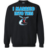 Delaware State Hornets T Shirts Hoodie I Married Into This