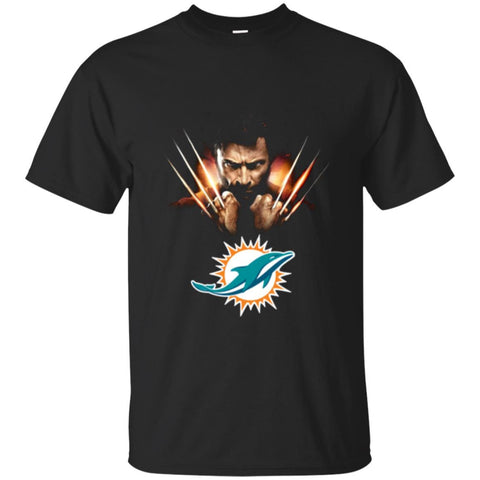 Wolverine MIAMI DOLPHINS T-Shirts Hoodie Ugly Christmas Sweater