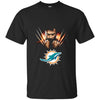 Wolverine MIAMI DOLPHINS T-Shirts Hoodie Ugly Christmas Sweater