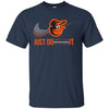 Nike Baltimore Orioles T Shirt Hoodie Just Do It