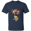 Wolverine Minnesota Vikings T-Shirts Hoodie Ugly Christmas Sweater