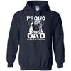 Pug T Shirts Hoodie  Proud Pug Dad