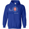 Nike Chicago Cubs T Shirt Hoodie Just Do It