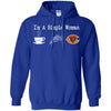 Chicago Bears T Shirt Hoodie I Am A Simple Woman Love Coffe Pizza Chicago Bears