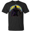 Black Panther Los Angeles Chargers  T Shirts Hoodie