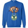 Wolverine MILWAUKEE BUCKS T-Shirts Hoodie Ugly Christmas Sweater