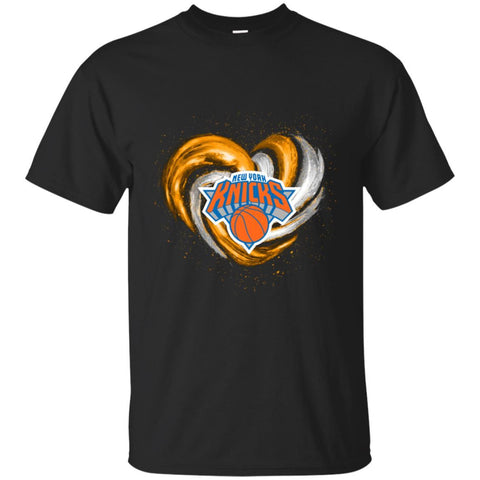 NEW YORK KNICKS T Shirt Hoodie Color Water Heart