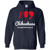Chihuahua T Shirts Hoodie  I Love Chihuahua
