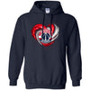 WASHINGTON WIZARDS T Shirt Hoodie Color Water Heart
