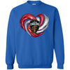 CLEVELAND CAVALIERS T Shirt Hoodie Color Water Heart