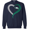 Wagner Seahawks T Shirt Hoodie Ugly Christmas Sweater Love Heart