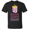 QUEENS CAT FEBRUARY T-Shirts Hoodie Ugly Christmas Sweater