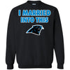 CAROLINA PANTHERS T Shirt I Married Into This T Shirts Hoodie