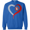 South Dakota Coyotes T Shirt Hoodie Ugly Christmas Sweater Love Heart