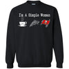 Tampa Bay Buccaneers T Shirt Hoodie I Am A Simple Woman Love Coffe Pizza Tampa Bay Buccaneers
