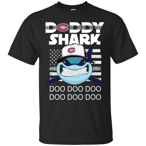 Daddy Shark Montréal Canadiens T Shirt Hoodie Ugly Christmas Sweater Daddy Shark Doo Doo Doo