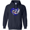 Columbus Blue Jackets T Shirt Hoodie Color Water Heart