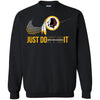 Nike Washington Redskins T Shirts Hoodie Just Do It