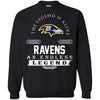 Baltimore Ravens T Shirts Hoodie The Legend Is Alive