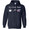 Columbus Blue Jackets T Shirt Hoodie I Am A Simple Woman Love Coffe Pizza Columbus Blue Jackets